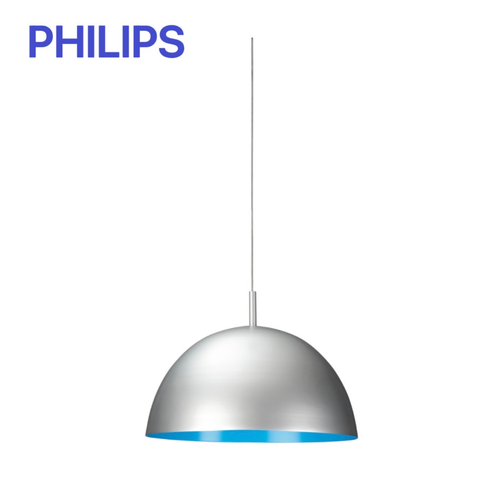 特價【Alex】PHILIPS 飛利浦 40228  QPG304 風格半圓型大吊燈 銀色