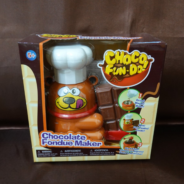 正版 麗嬰 公司貨 CHOCO FUN-DO! 熊熊巧克力鍋遊戲組 DIY 巧克力 熊熊 造型 玩具 - 全新未拆