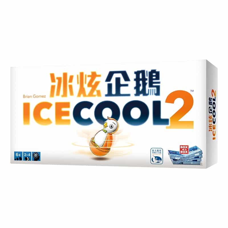 骰子人桌遊-冰炫企鵝2 Ice Cool 2(繁)另有彈指賽車.彈指艦隊.荒野大鏢客