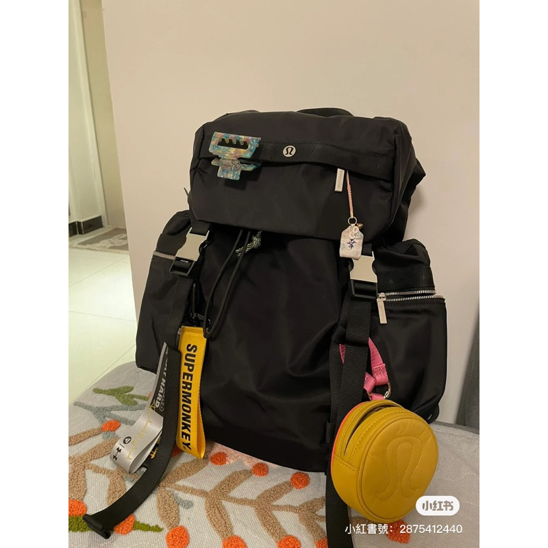 露露 lululemon  Wunderlust 25L旅遊登山運動必備後背包-多色 36*16*45