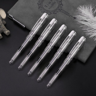【chl】淩浩010 多彩正姿練字辦公墨囊鋼筆 0.5mm 0.38mm 辦公用鋼筆 贈送藍色墨水*1 初學者練習