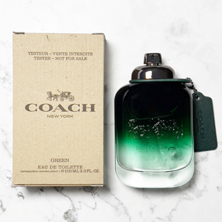 【超激敗】COACH 時尚都會 男性淡香水 TESTER 100ML GREEN