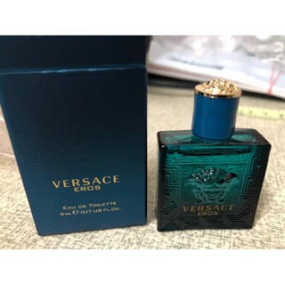 Versace Eros 凡賽斯艾諾斯愛神男性淡香水 迷你小香水（5ml)