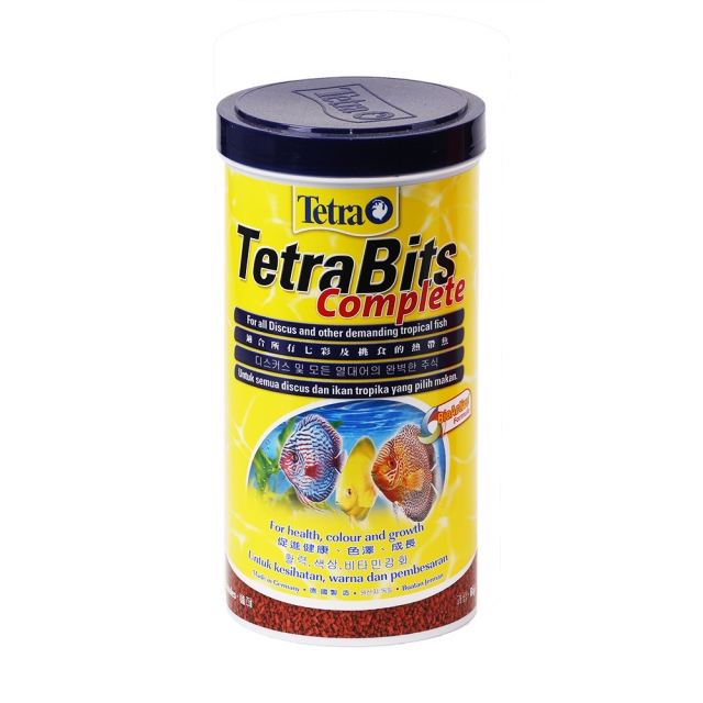 Tetra 七彩1L熱帶魚顆粒飼料 1000ml 緩沉性顆粒 德國德彩TetraBits64