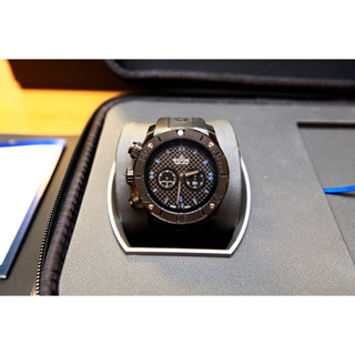 Edox 伊度錶 ICEMAN III 第3代 冰人限量版 瑞士製造 腕錶黑面款式 碳纖維千米防水