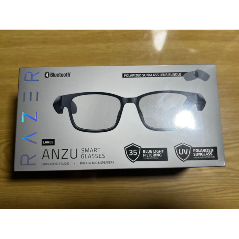 RAZER ANZU SMART GLASSES 雷蛇 藍牙音訊 抗藍光太陽智慧眼鏡 [方框L]