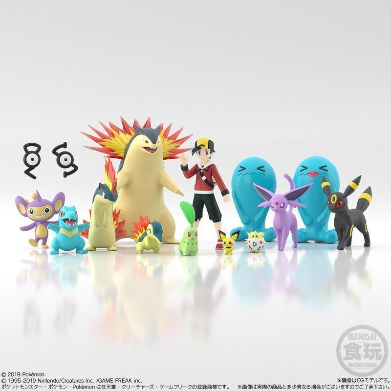 【周周GO】12-1月預購 Pokemon 精靈寶可夢SCALE WORLD 城都地區 套組