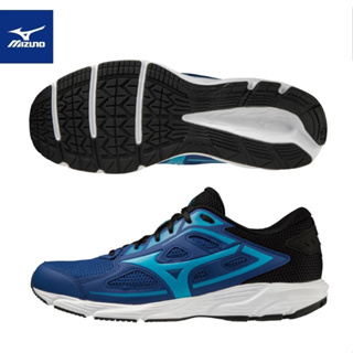MIZUNO 美津濃 SPARK 7 藍黑色一般型男款慢跑鞋 運動休閒鞋 K1GA220357 超低特價$1180/雙