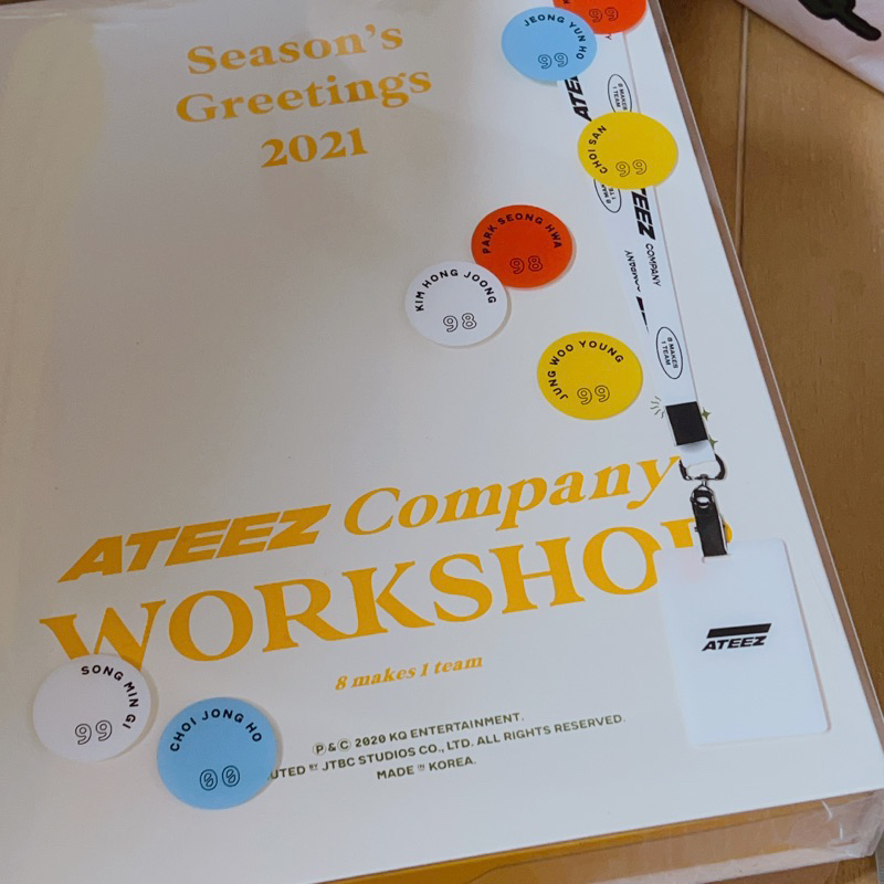 ATEEZ 2021 Season’s Greetings 年曆 DVD