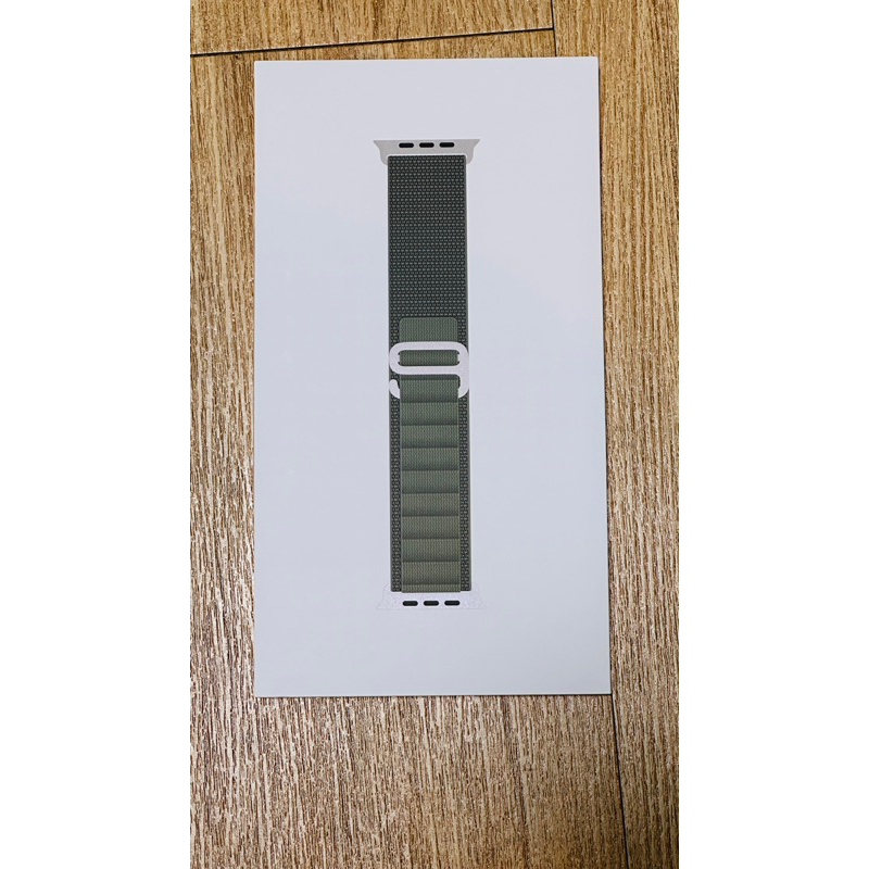 apple watch Ultra 綠色高山錶環 尺寸M 原廠 錶帶