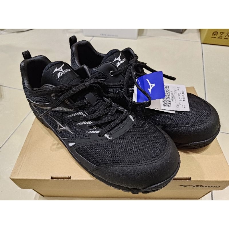 (自售免運) 美津濃 MIZUNO 26.0cm 防護鞋 VS透氣系列(黑色) 塑鋼頭 工作鞋 F1GA201009