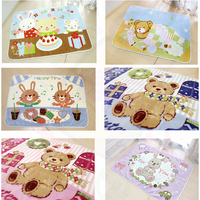 東京西川 日本童毯 毛毯 毛毯禮盒 多款可選 彌月禮盒 可愛圖案童毯 多款
