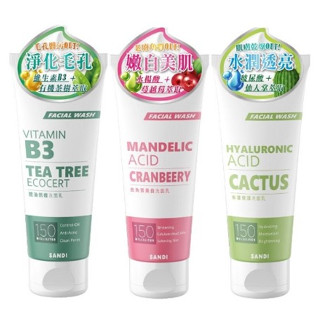 微風小鋪~仙蒂洗面乳150ml ~深層潔淨/水漾保濕/控油抗痘/去角質美白~臺灣製