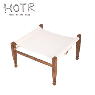 【HOTR】慵懶系列 狩獵腳凳｜戶外折疊椅子 輕奢露營 野餐椅 慵懶凳(臺灣24h出貨)