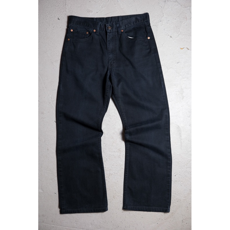 Levi’s 90’s Vintage 517 Bootcut Navy Denim Jeans早期白標 深藍丹寧靴型褲