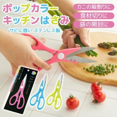 日本 ECHO 多用途廚房剪刀-3色隨機出貨-正版商品
