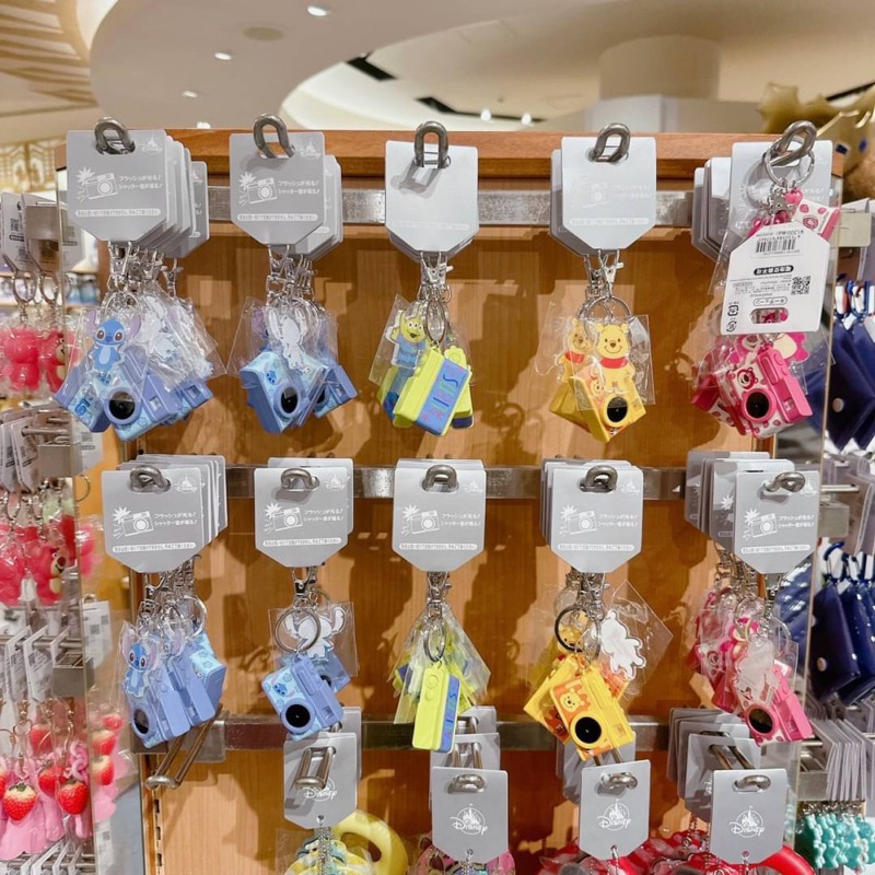 【現貨】日本代購 ✈️ 日本迪士尼商店新品-相機聲光鑰匙圈