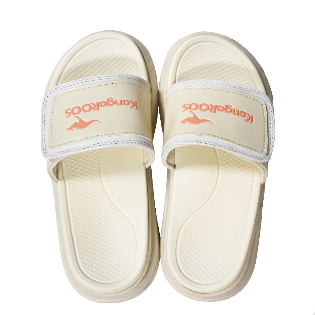 KangaROOS・女鞋・女HYPER SLIDE 2絕佳機能拖鞋・米．(型號：KW32189)・巴西集品