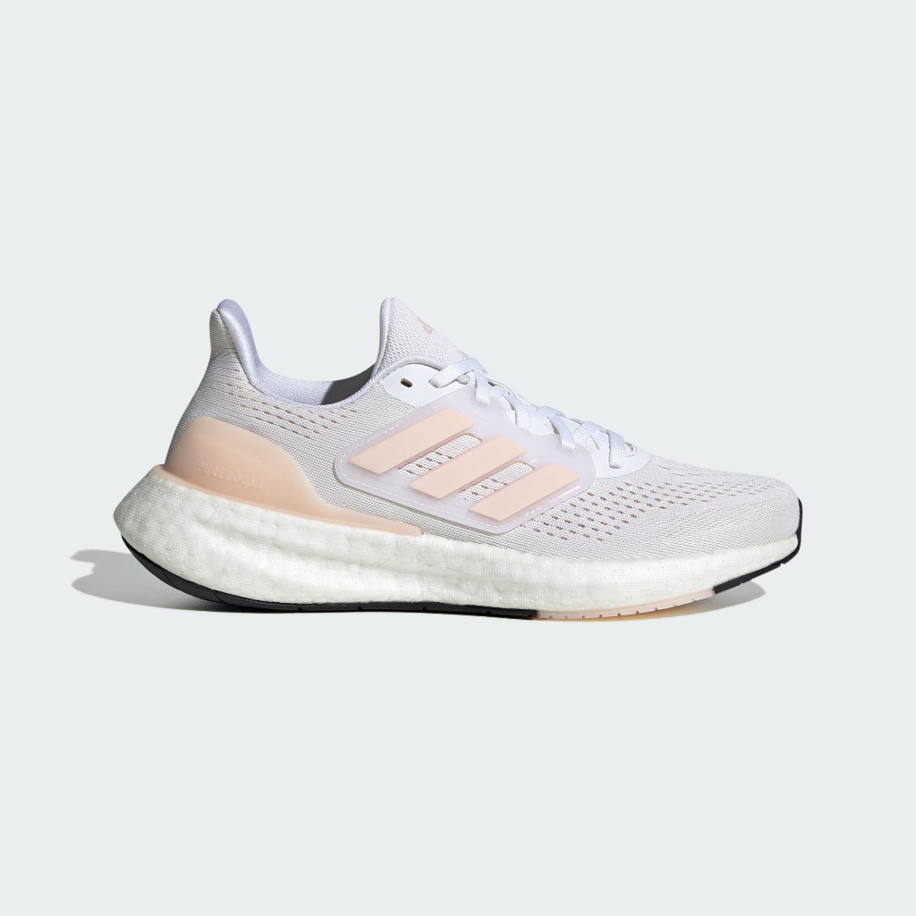 ADIDAS 慢跑鞋 運動鞋 PUREBOOST 23 W 女 IF2392 白 粉橘