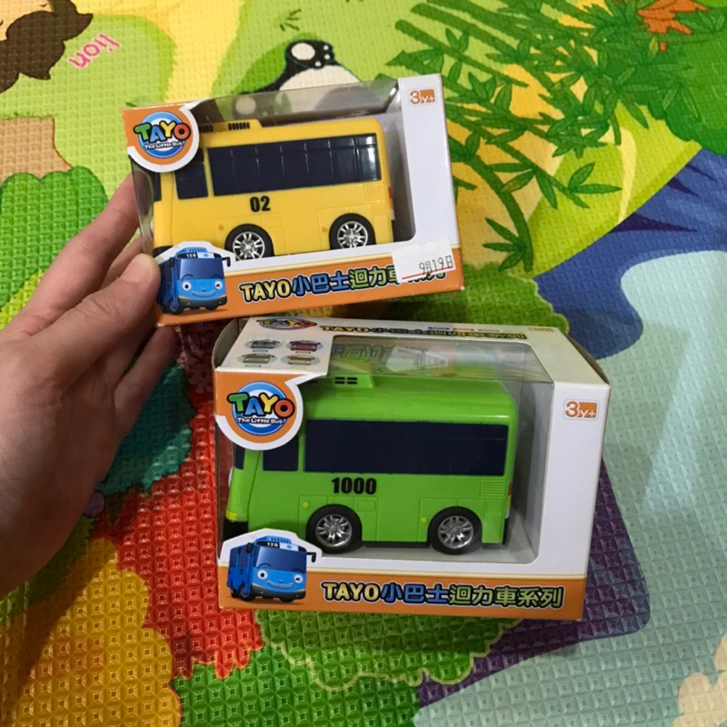［二手玩具］正版TAYO小巴士迴力車