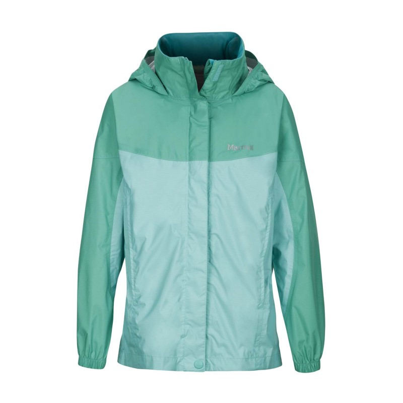 [特價] Marmot 美國 兒童 Precip防水外套 兒童 風雨衣 透氣 登山 健行 草綠 55680-4864