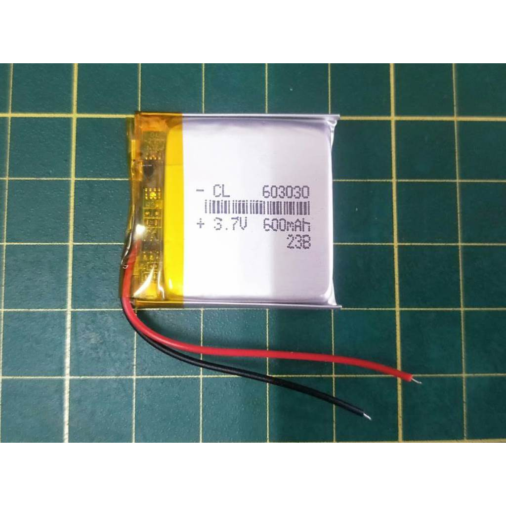 台灣出貨 全新 3.7V 電池 603030 適用 快譯通 v56 維修用 #D079