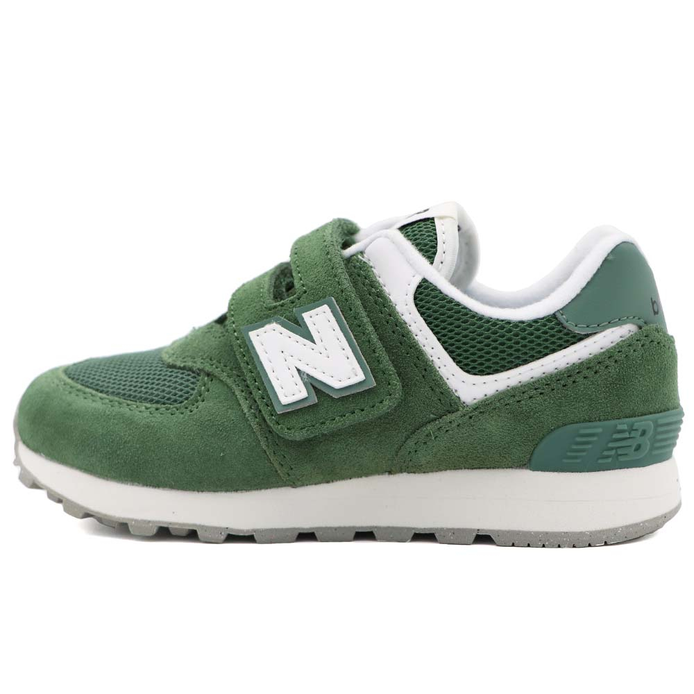 New Balance 574 NB 574 魔鬼氈 運動鞋 中童 青苔 R9514 (PV574FGG)