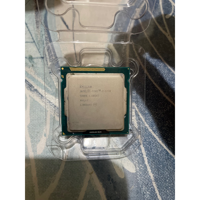 Intel Core i7-3770 3.4G 四核心 CPU 1155腳位 (不含風扇)