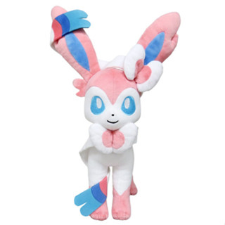 【肥九郎現貨】 寶可夢 Pokemon Fit 絨毛玩偶 半身大娃娃 仙子伊布 布撥 ニンフィア 娃娃 玩偶 伊布