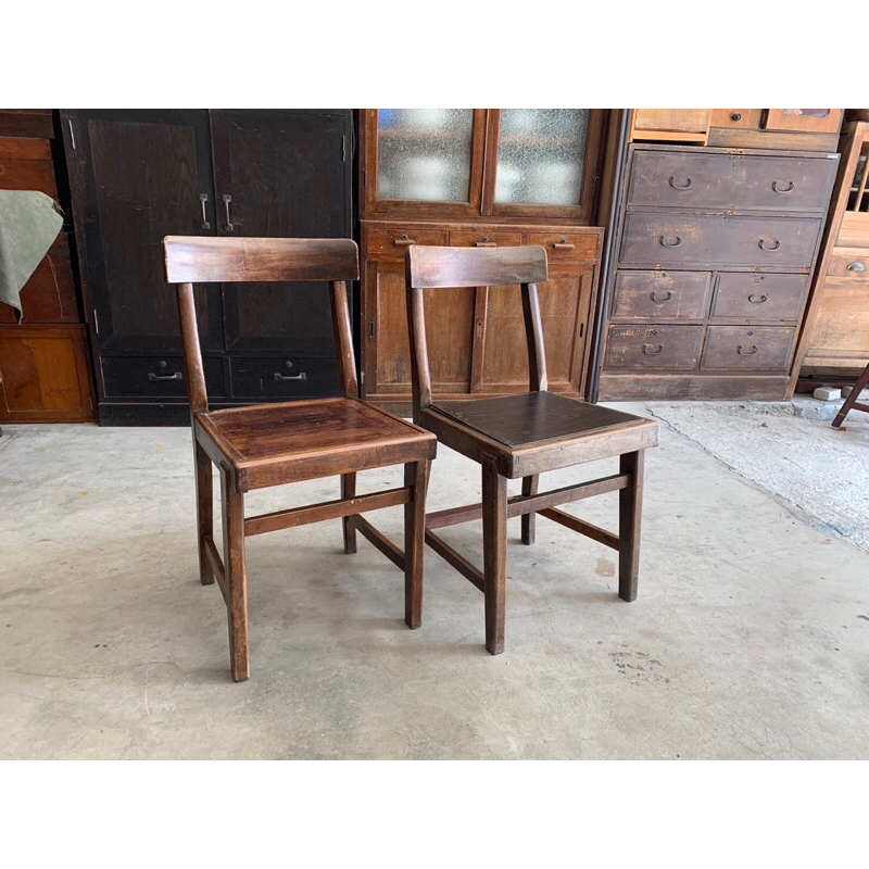 【福三】老椅子 老木椅 老皮殼