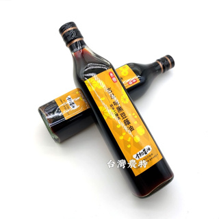 [天農國]關西李記古早味黑豆醬油(無糖500ml)*1玻璃瓶~現貨含稅可刷卡202509