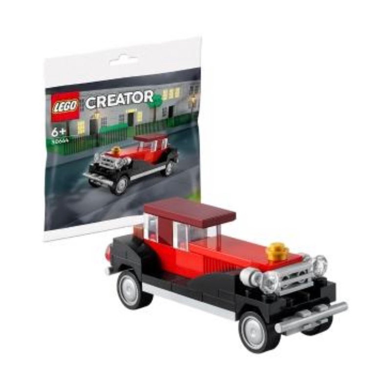 【LEGO 樂高】Creator 30644 復古汽車(玩具車 積木)