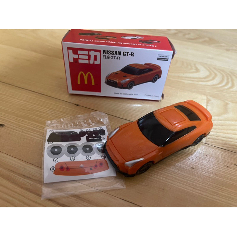 多美 TOMICA 日產GT-R 汽車 日本 麥當勞