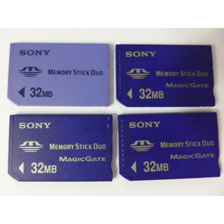 ~SONY MEMORY STICK DUO 32MB 記憶卡~索尼MS記憶卡/短卡(CCD老相機專用.原廠公司貨)