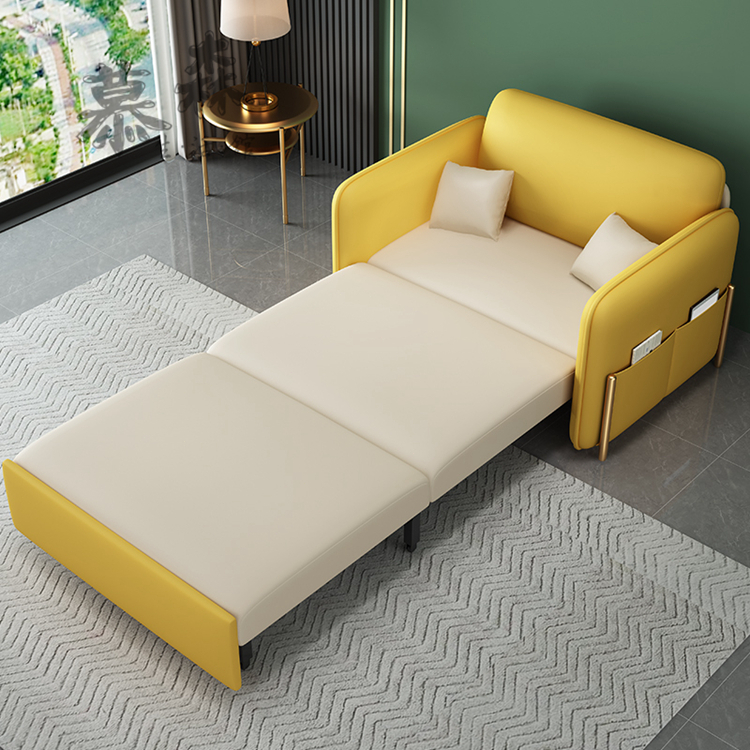 沙發床摺疊兩用布藝輕奢客廳家用小戶型單雙人簡約現代多功能沙發J2