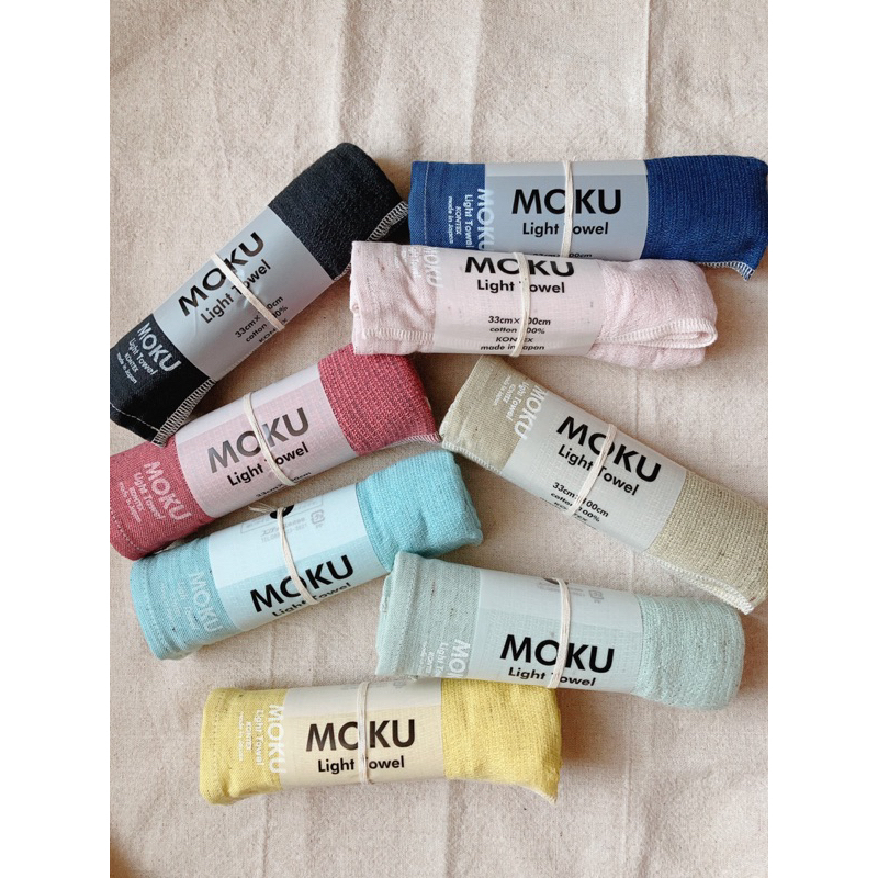 MOKU毛巾 輕便 快乾 日本製造 現貨 多色可選