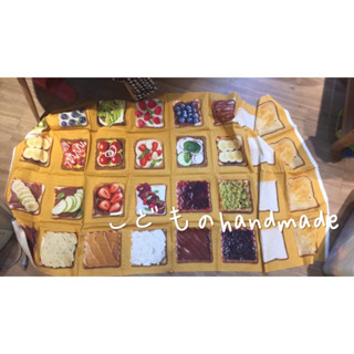 手帕夾｜こどものhandmade♥️幼兒園上學必備手帕夾吸水擦汗擦手擦嘴巴限量擬真果醬吐司手作造型手帕夾