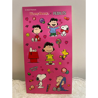 《全新》SNOOPY 史努比Weeny Beeny X PEANUTS貼紙