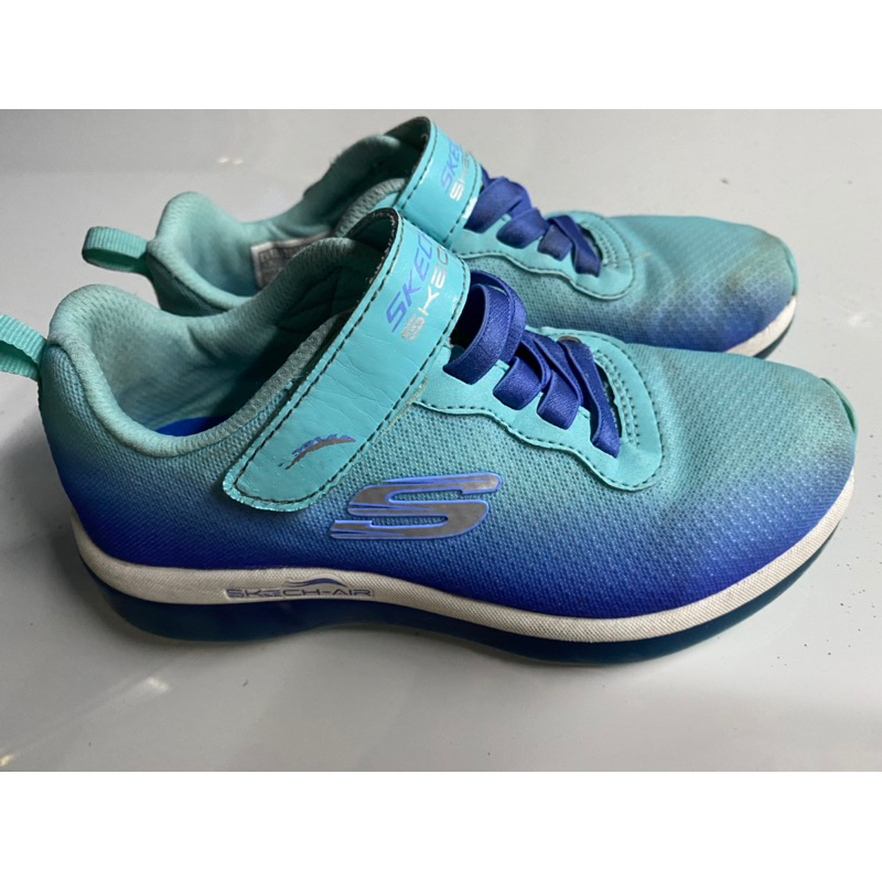 二手 九成新 SKECHERS 童鞋 氣墊球鞋 19cm