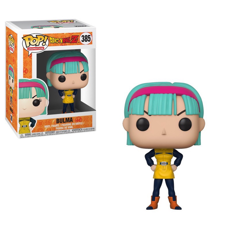 【現貨】 FUNKO POP 385 七龍珠Z 布瑪 Bulma 公仔 景品 動畫 代理版 YW 正版 全新未拆