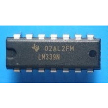 庫存不用等-【no】-直插 全新原裝TI LM339N 晶片 四比較器 DIP-14 (50個） ★ 262911-現