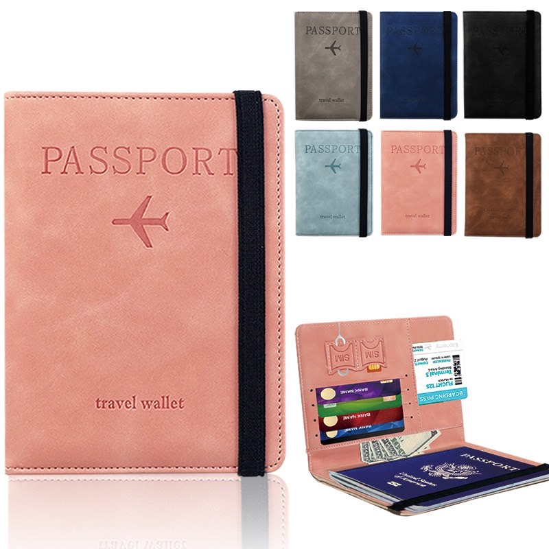 皮革護照夾【RFID防盜刷】SIM卡收納 證件夾 護照包 護照套 旅行收納包 證件包 多功能護照夾 防盜卡套