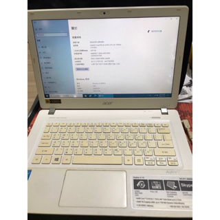 Acer Aspire V13 寬螢幕 13.3吋 筆記型電腦 型號:V3-371-50BW 記憶體4GB