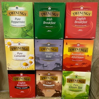 Twinnings 唐寧茶 冷泡茶 伯爵茶 早安茶 英式早餐茶 綠茶 澳洲下午茶 洋甘菊茶 菊花茶 代購商品