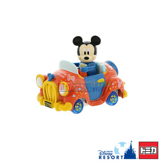 『 單位日貨 』絕版 2022日本正版 TOMICA 多美 迪士尼樂園限定 米奇 生日 老爺車公仔人偶 + 小車 可分離