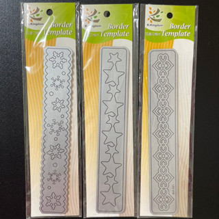 K-Kingdom貝登堡 花邊刀模片 刀模片 藝術壓模機37-1051 小綠壓模機 (二手)