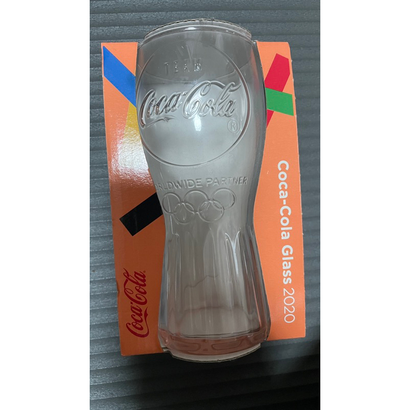 麥當勞 全新2020年東京奧運 可口可樂玻璃杯、紀念杯、收藏杯 (370ml)