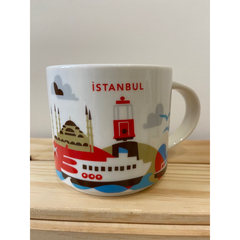 Starbucks 星巴克伊斯坦堡istanbul城市馬克杯14oz