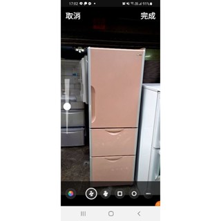 二手中古家電，日立325～355公升3門冰箱，銀色325公升（寬54cm），橘色355公升，可製冰，保固3個月，大戶藥師