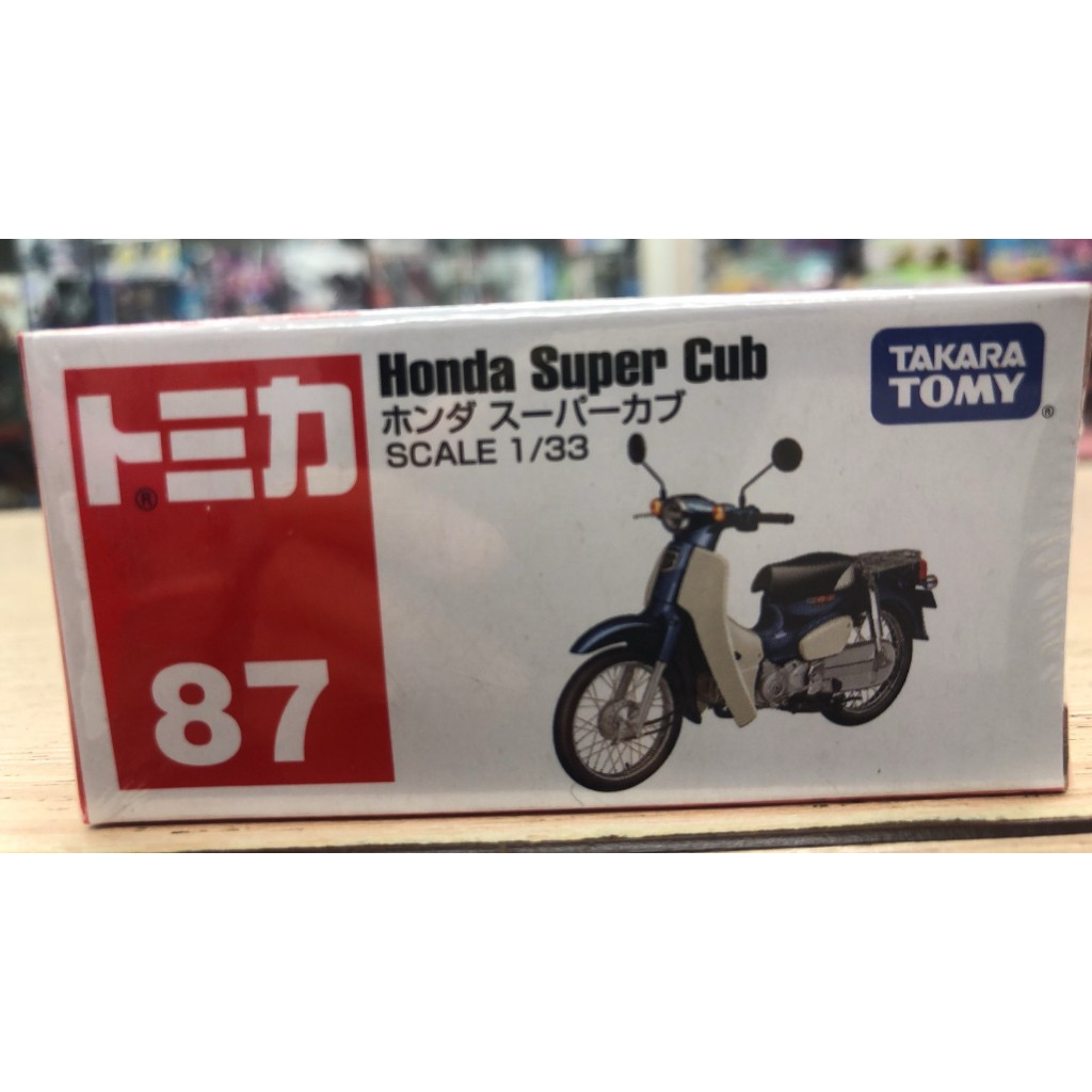 【合川玩具 】現貨 TOMICA 多美小汽車  NO.87 Honda Super Cub